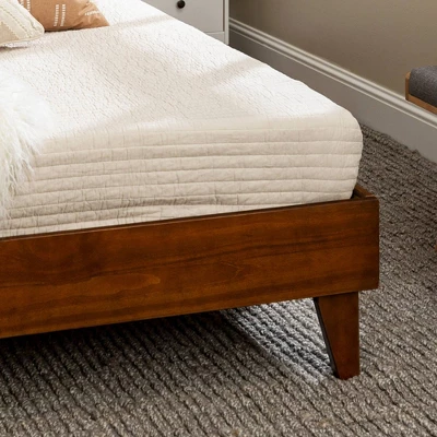Alice Mid-Century Solid Wood Platform Bed - Saracina Home - Image 5