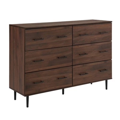 Higgins Modern Horizontal 6 Drawer Dresser - Saracina Home - Image 15