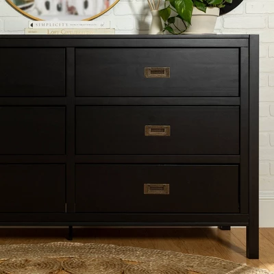 Classic Horizontal Bedroom 6 Drawer Dresser - Saracina Home - Image 10