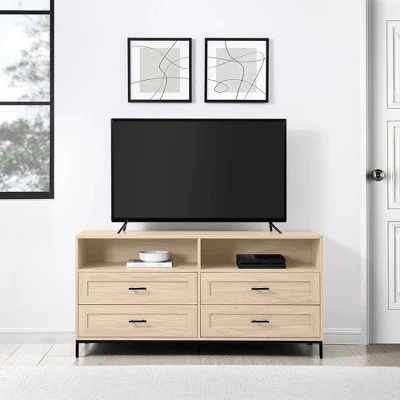 Orin Modern 4 Drawer TV Stand For TVs Up To 60" - Saracina Home - Image 3