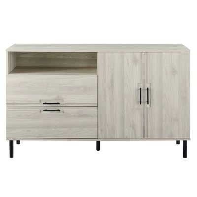 56" 2 Door Contemporary Sideboard - Saracina Home - Image 3