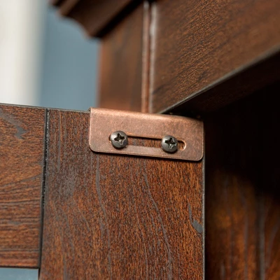 Modern 2 Glass Door Corner TV Stand For TVs Up To 48" - Saracina Home - Image 4