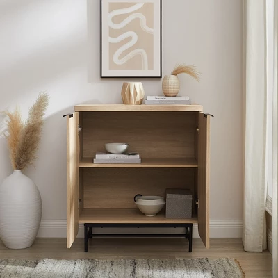 Modern 2 Door Reeded Accent Cabinet - Saracina Home - Image 5