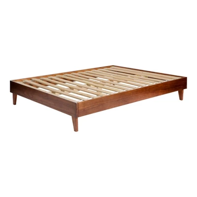 Alice Mid-Century Solid Wood Platform Bed - Saracina Home - Image 7