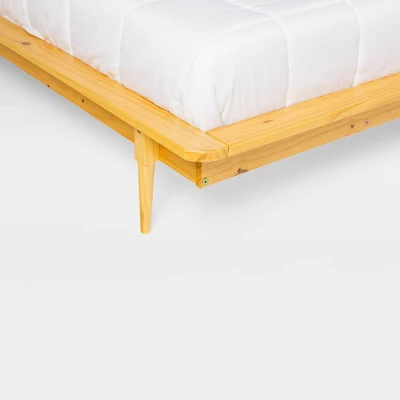 Boho Solid Wood King Platform Bed - Saracina Home - Image 2