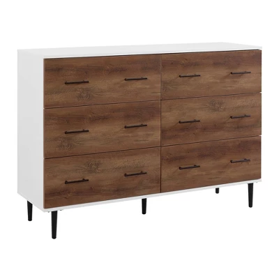 Higgins Modern Horizontal 6 Drawer Dresser - Saracina Home - Image 17
