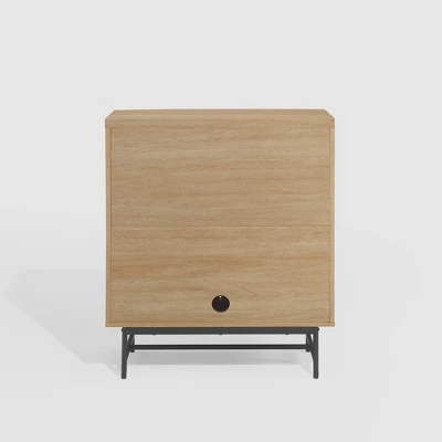 Modern 2 Door Reeded Accent Cabinet - Saracina Home - Image 4