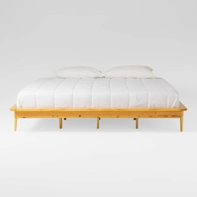 Boho Solid Wood King Platform Bed - Saracina Home - Image 11