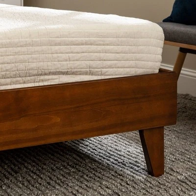 Alice Mid-Century Solid Wood Platform Bed - Saracina Home - Image 4