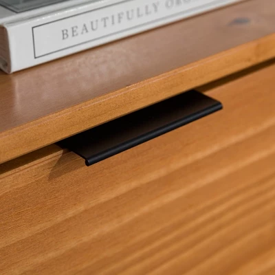 Mid-Century Modern Solid Wood 5 Drawer Chest Of Drawers - Saracina Home - Image 12