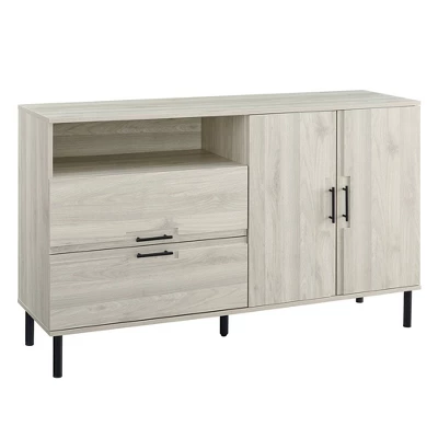 56" 2 Door Contemporary Sideboard - Saracina Home - Image 2