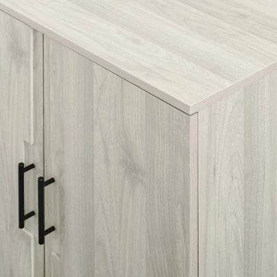 56" 2 Door Contemporary Sideboard - Saracina Home - Image 4