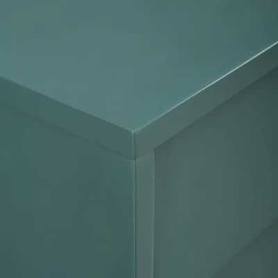 Mid Century Modern Bar Cabinet With Angled Legs - Saracina Home - Image 4