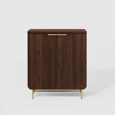 Modern 2 Door Reeded Accent Cabinet - Saracina Home - Image 11