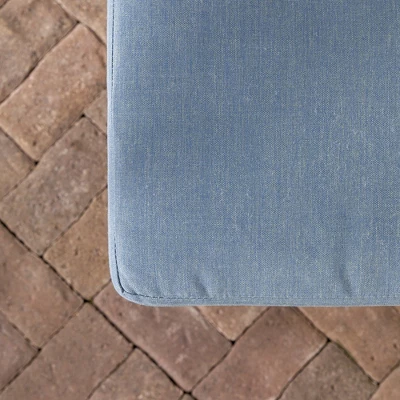 Outdoor Modern Modular Patio Corner Chair Blue - Saracina Home - Image 7