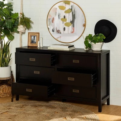 Classic Horizontal Bedroom 6 Drawer Dresser - Saracina Home - Image 17