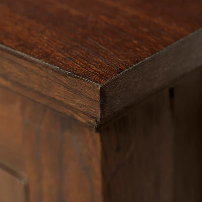 Modern 2 Glass Door Corner TV Stand For TVs Up To 48" - Saracina Home - Image 2